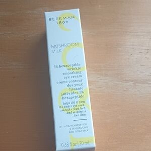 Beekman 1802 Mushroom Milk Eye Cream - White and Yellow